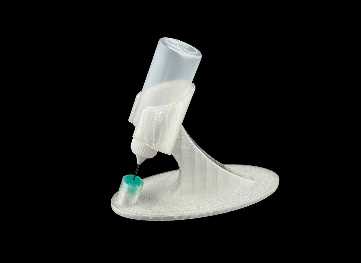 Glue Holder: Refillable Fine Tip Bottle