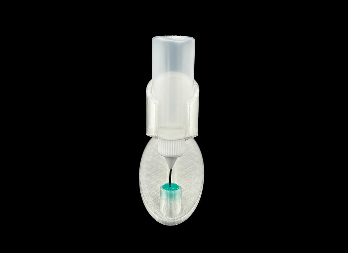 Glue Holder: Refillable Fine Tip Bottle