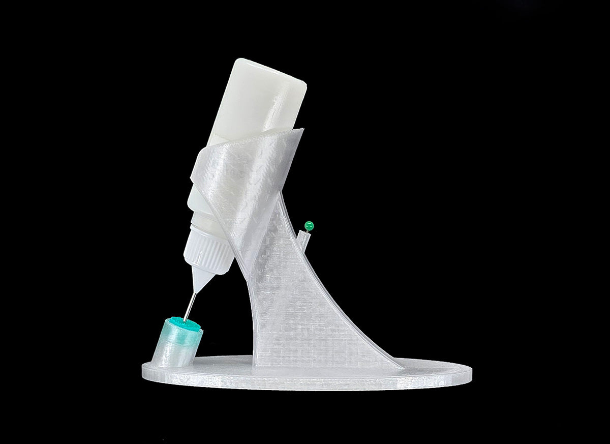 Glue Holder: Refillable Fine Tip Bottle