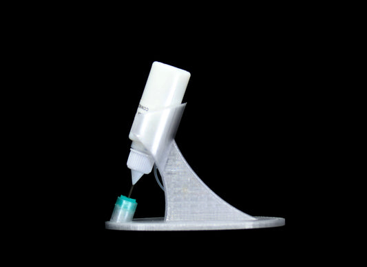 Glue Holder: Refillable Fine Tip Bottle