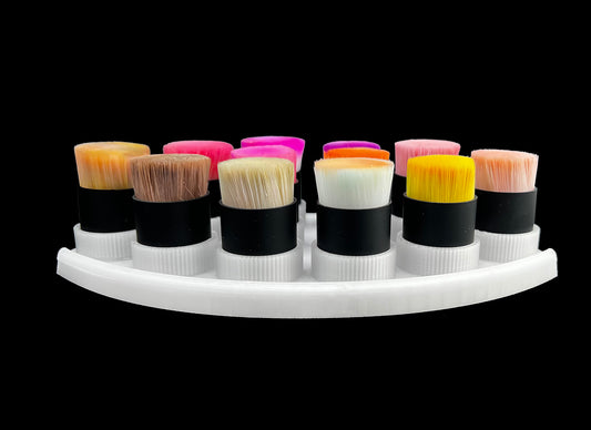 Small Flat Brush Holder Wedge